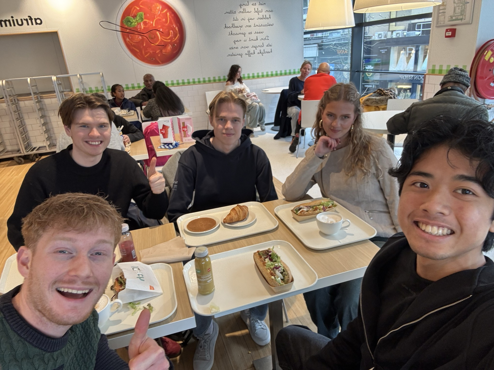 Teamfoto van de projectgroep